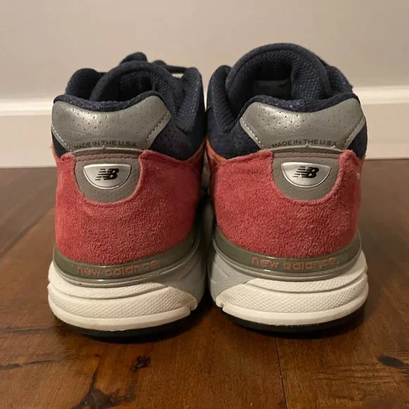 New Balance 990V4 Copper Rose Pigment M990CP4 Made in USA Shoes - Men's 11.5D - Picture 6 of 8